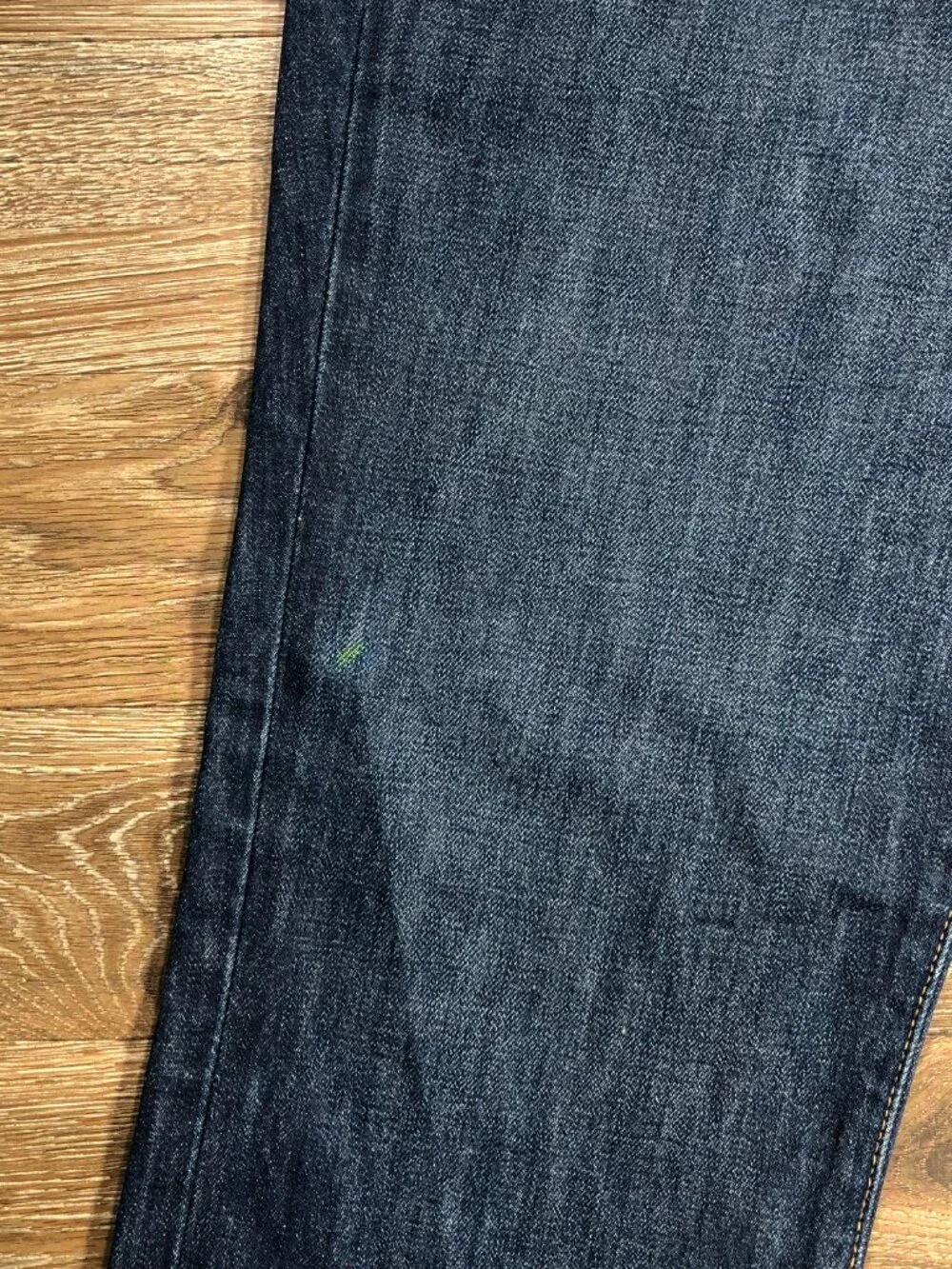 Levis 511 Jeans Mens Tag 38x32 White Oak Cone Denim Dark Blue USA Actual 38x32